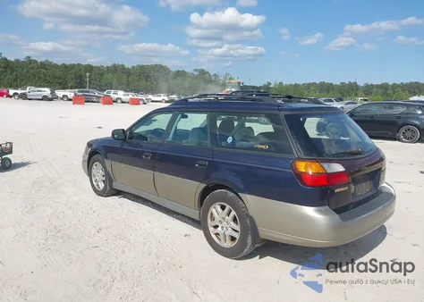 2003 Subaru Outback из США, поврежденный, VIN 4S3BH675437607438